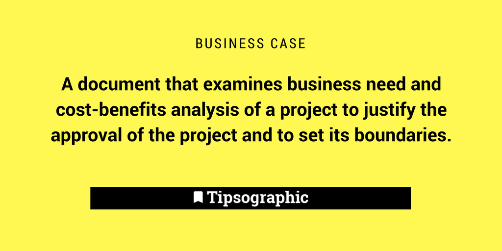 Image titled business case project management terms