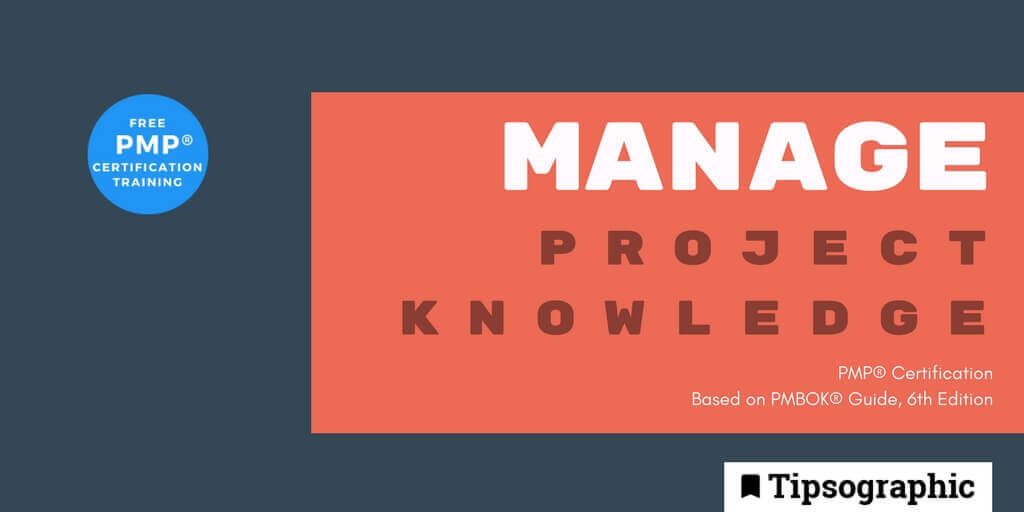 pmp 2018 manage project knowledge pmbok guide 6th edition tipsographic thumb
