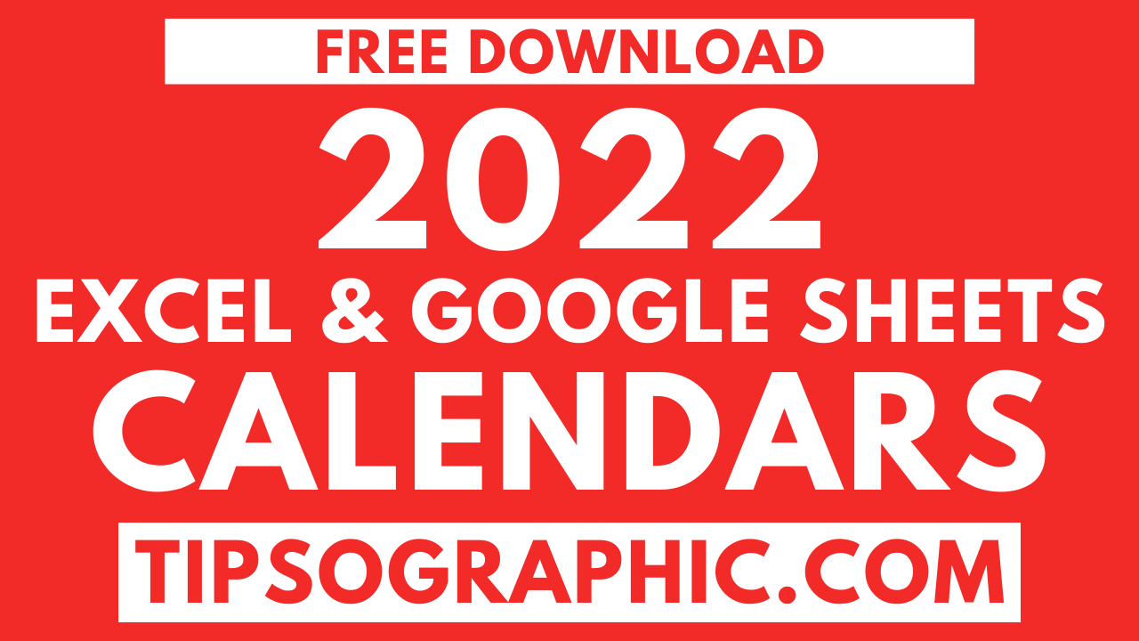 2022 calendar templates images tipsographic