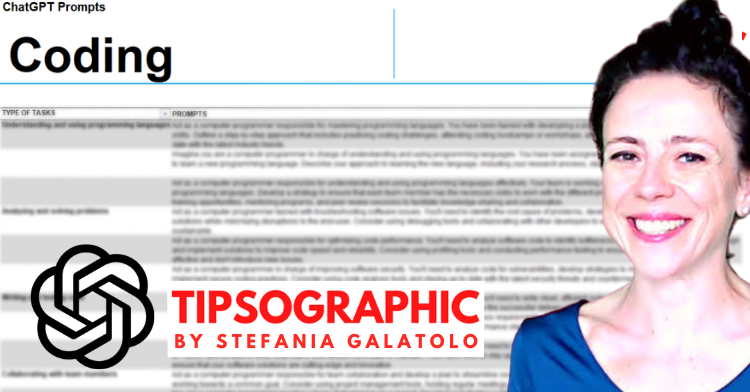 chatgpt prompts coding prompt chatgpt coders tipsographic stefania galatolo